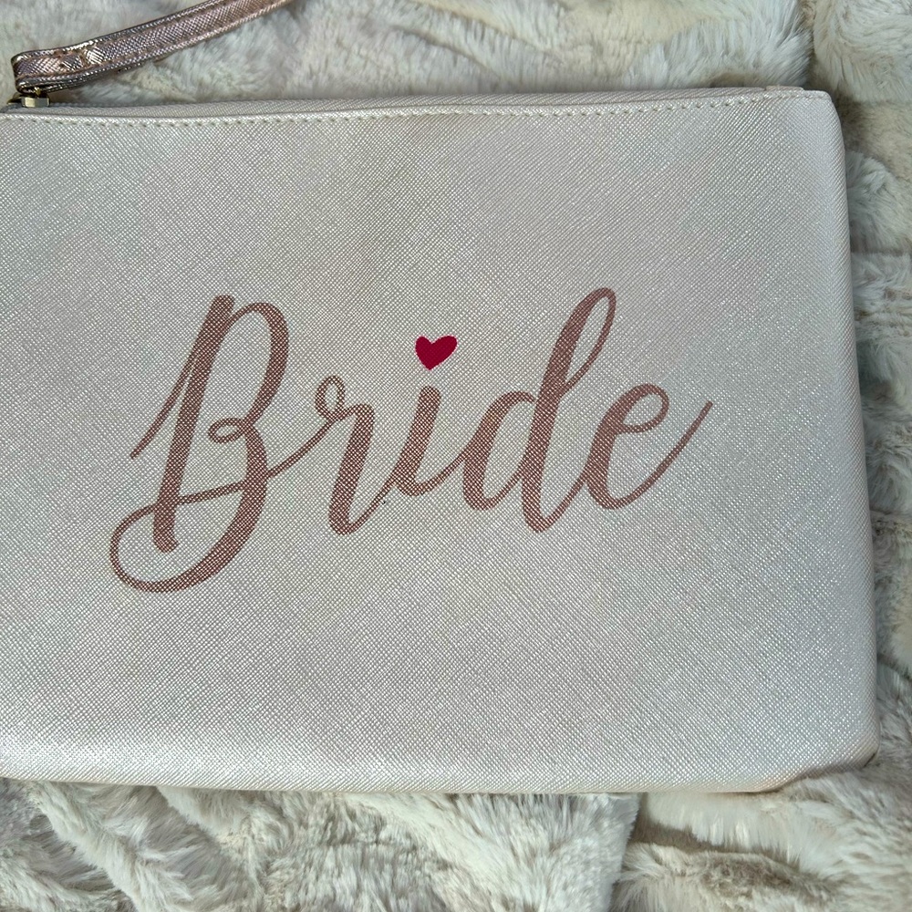 “Bride” cosmetic bag